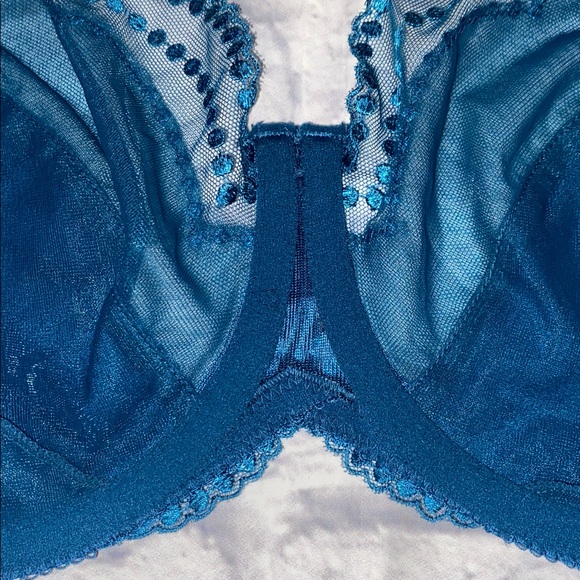 Wacoal Spot On Full Coverage Underwire Bra (Teal) Size 40D - Picture 7 of 11